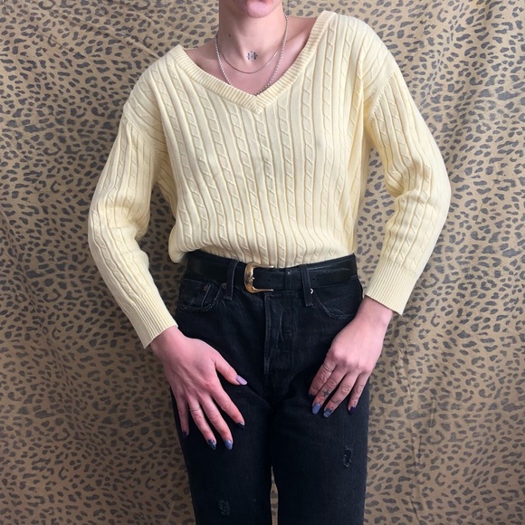 Vintage Cableknit Sweater - Picture 1 of 4